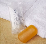 PAYA ORANGE &amp; PAPAYA TRANSLUCENT FACE AND BODY BAR