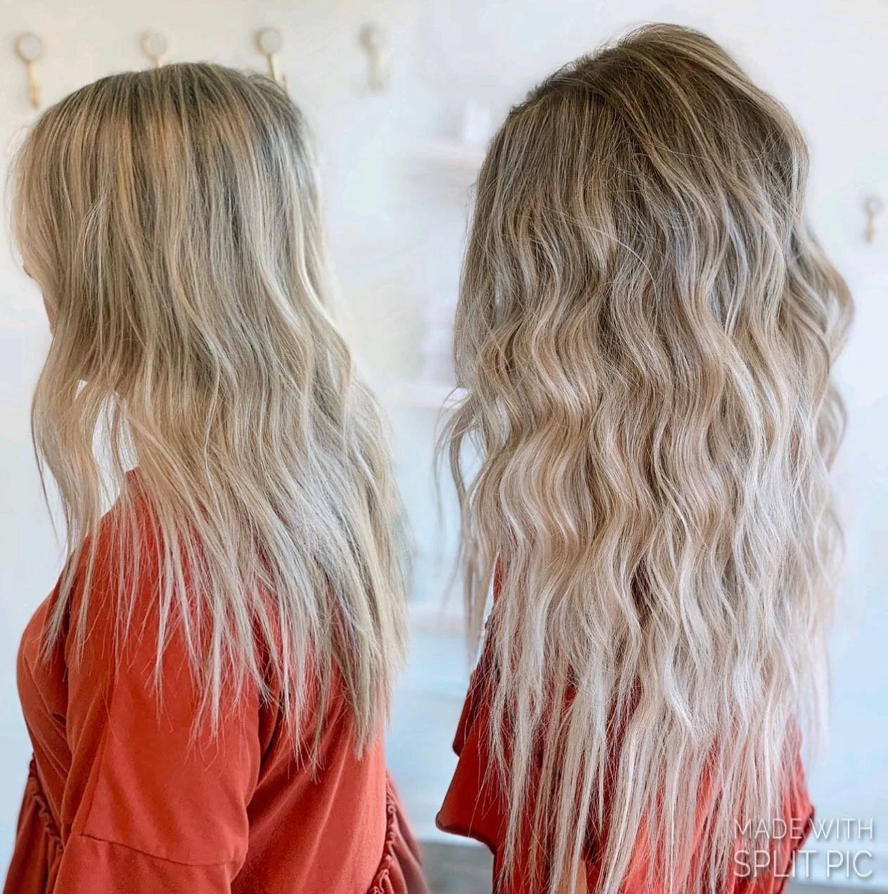 2 row transformation done by @vickynhair ✨

What&rsquo;s incredible about our education is when stylists are coming in who have already been in the industry, we are teaching tools to perfect their service. 

Sure, The Mane Concept is a method. It&rsq