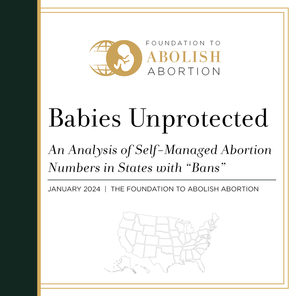 Babies Unprotected An Analysis of SelfManaged Abortion Numbers in