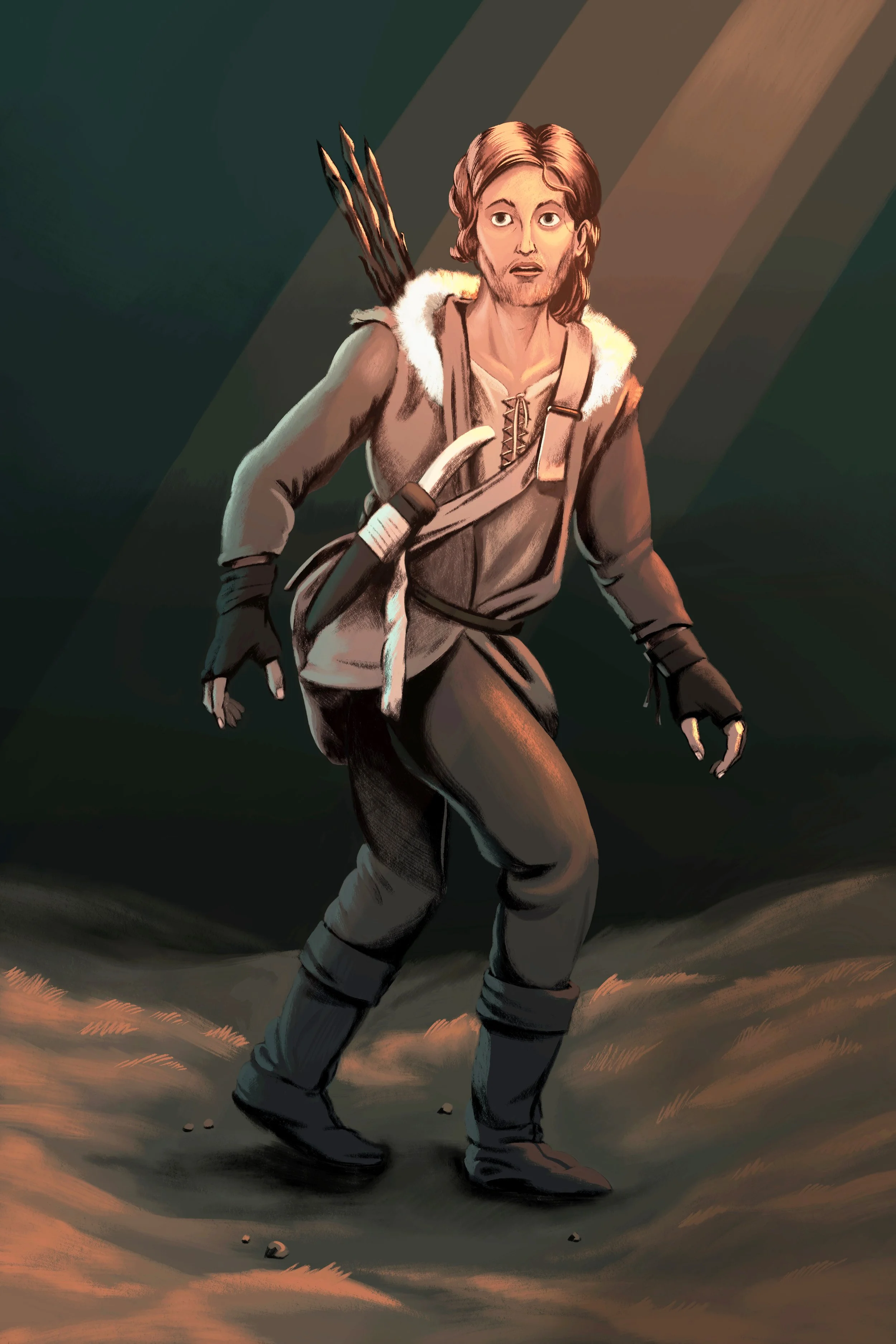 Book Character Concept Art — Hungry Makes