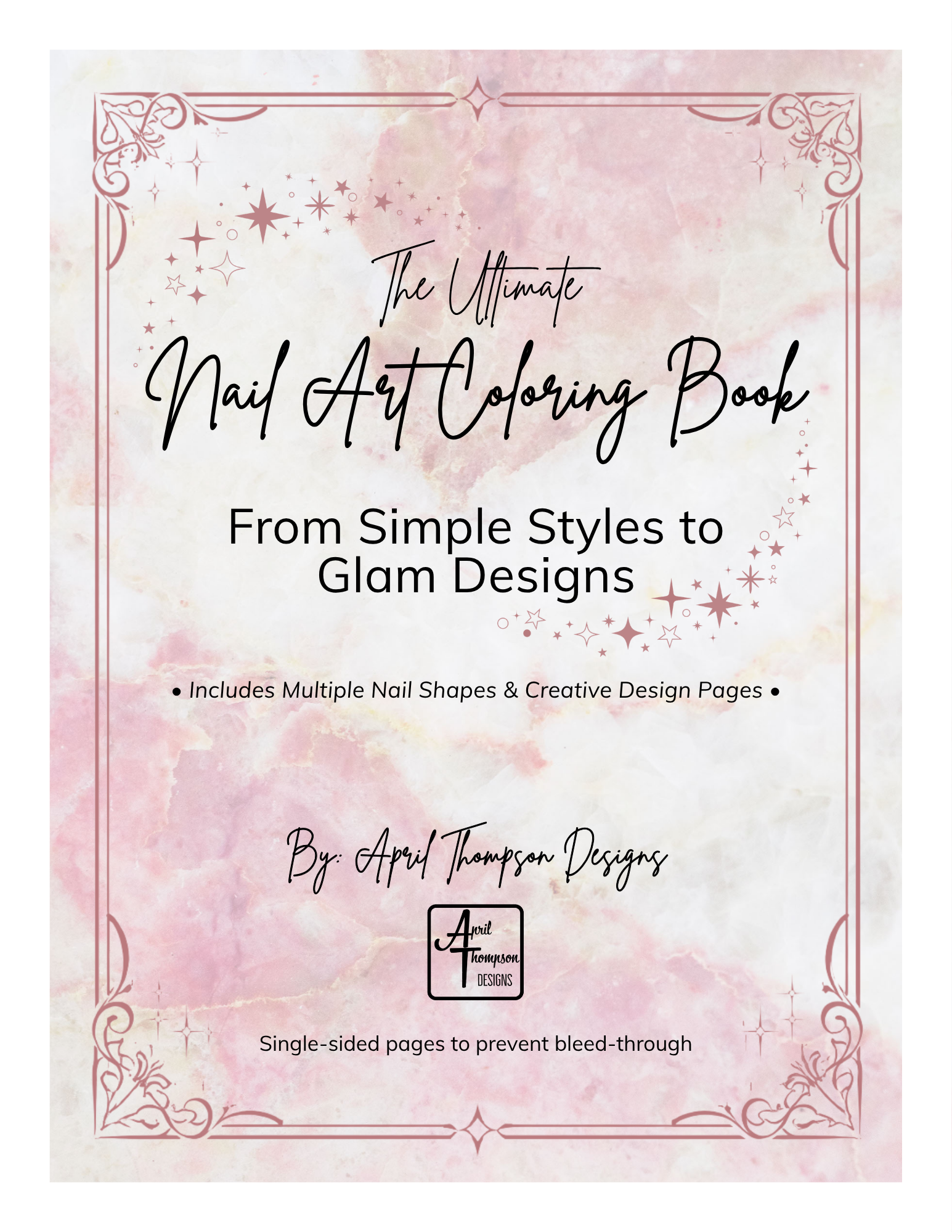 The Ultimate Nail Art Coloring Book