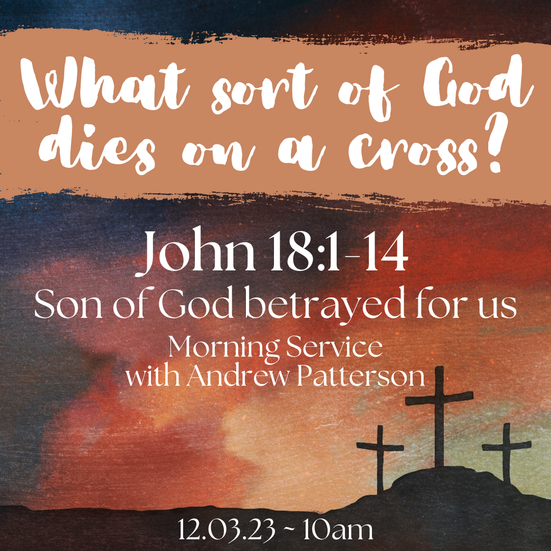 John 18:1-14 - Son of God betrayed for our good episode artwork