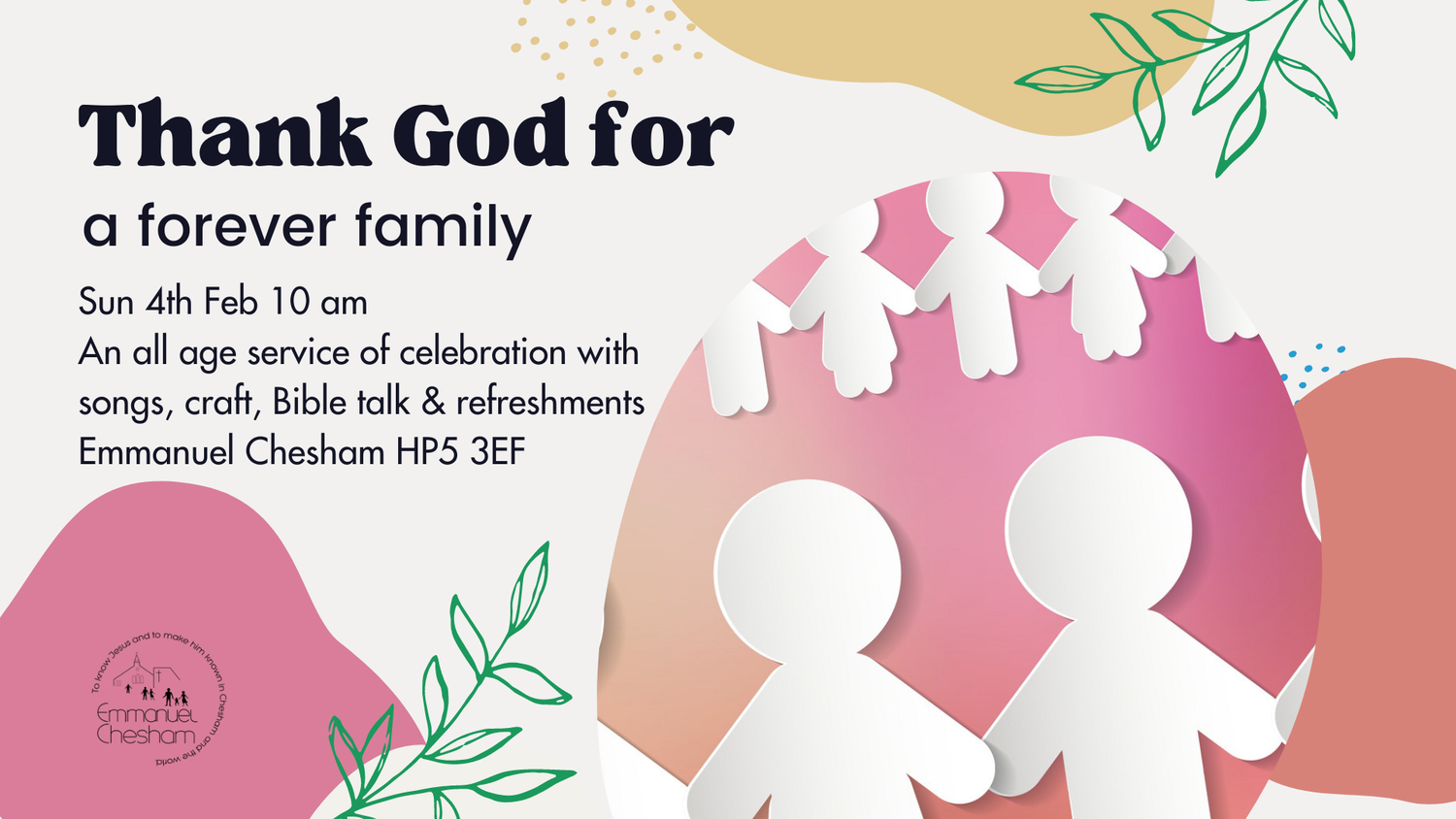 Thank God for a Forever Family - John 11:17-37 episode artwork