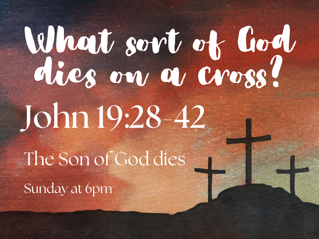 What sort of God dies on a cross? - The Son of God dies - John 19:28-42 episode artwork