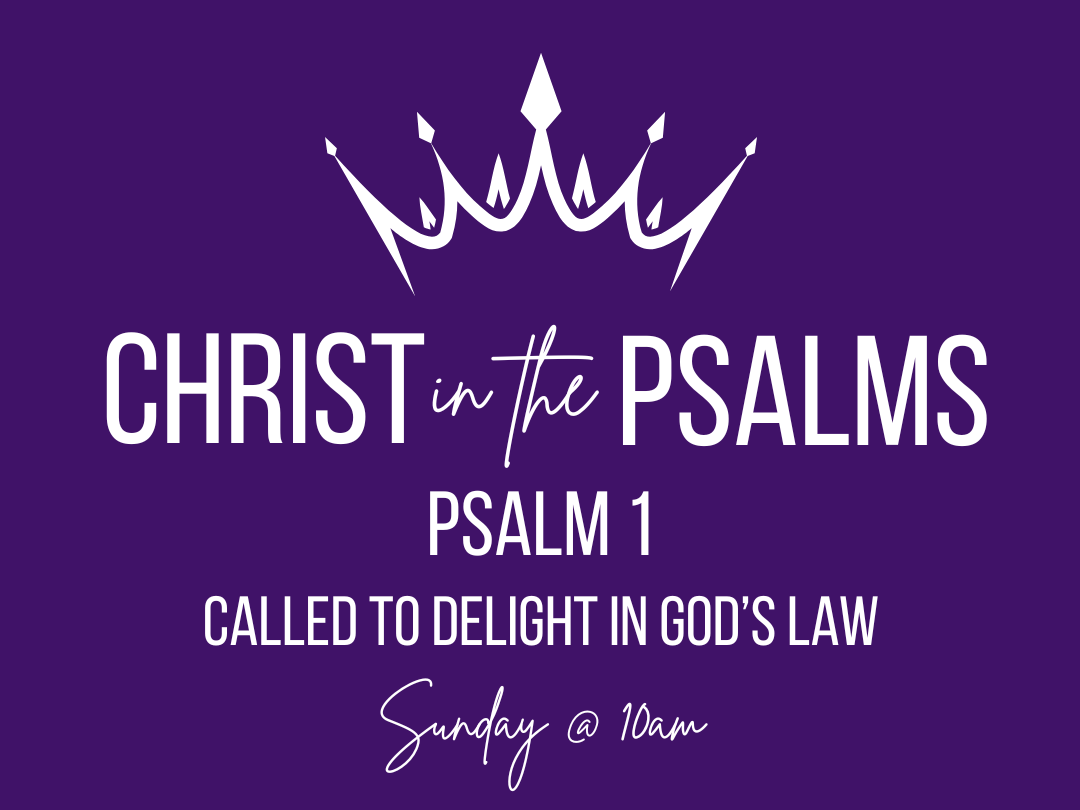 Christ in the Psalms - Called to delight in God’s Law - Psalm 1 episode artwork