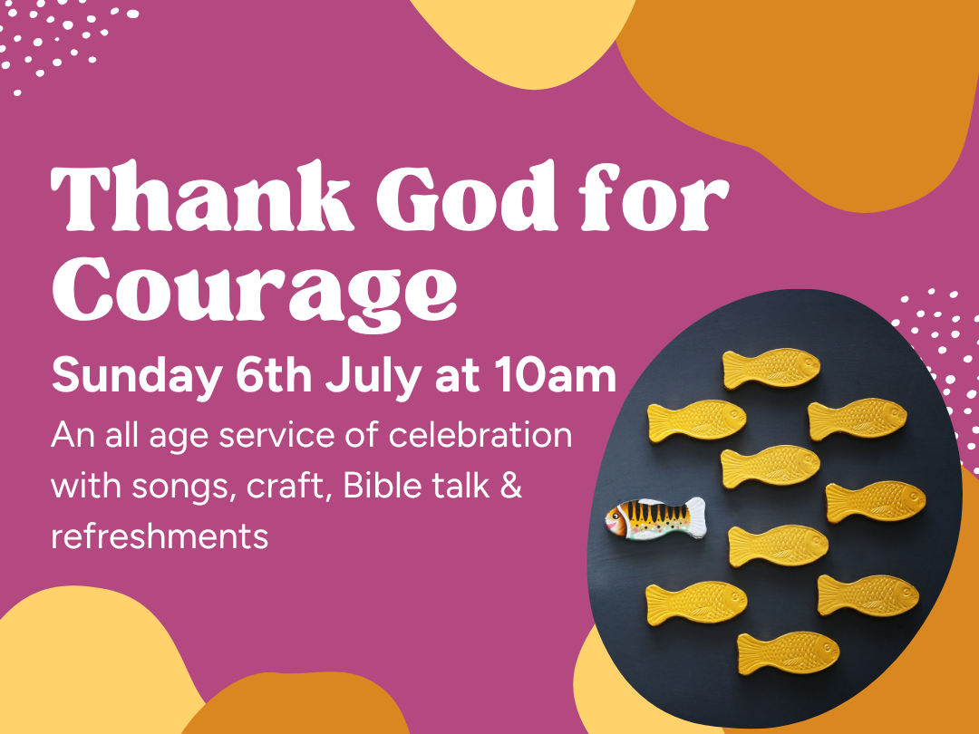 Thank God for… - Courage- Psalm 27:1-6 episode artwork