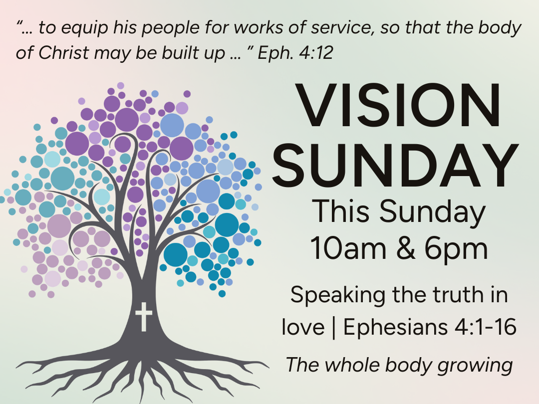 Vision Sunday - Speaking the truth in love - Ephesians 4:1-16 episode artwork