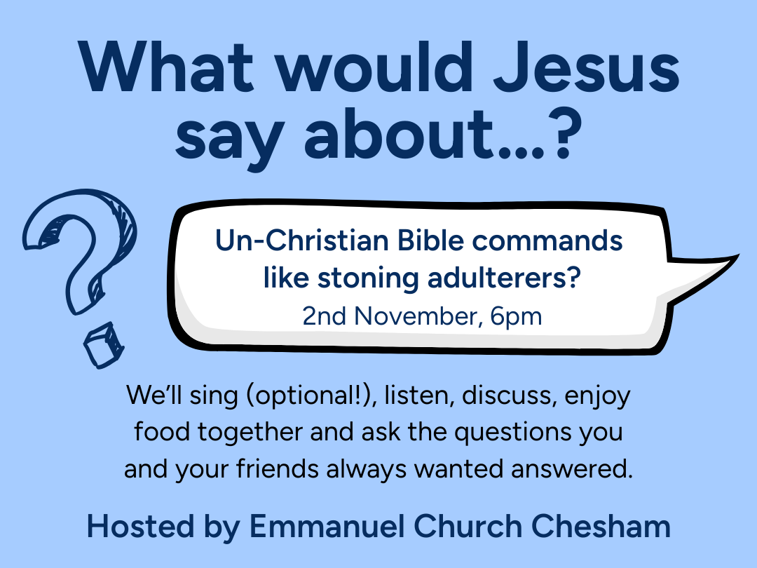 What would Jesus say?… - …About Unchristian Bible Commands like stoning adulterers? episode artwork