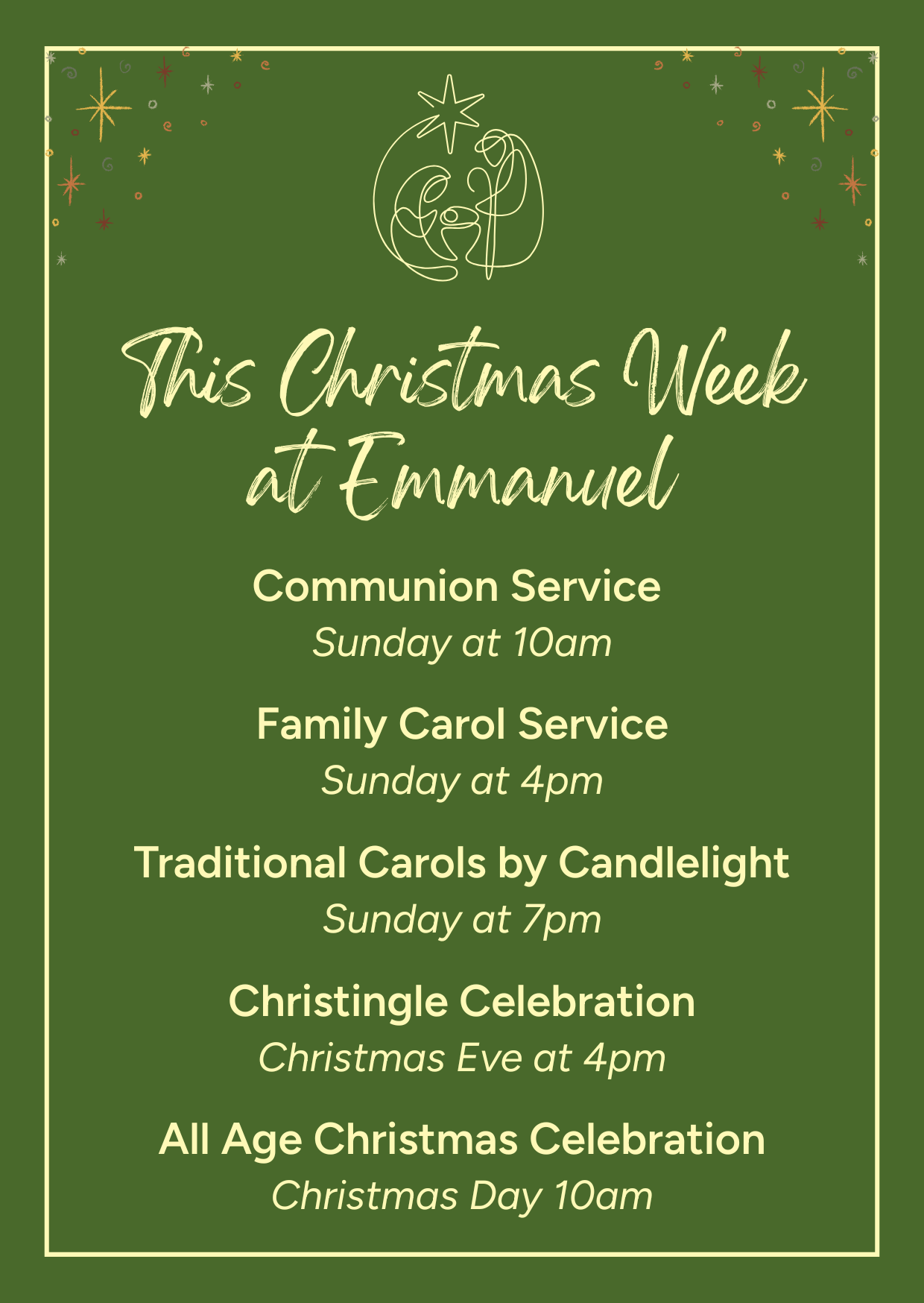 The Big Arrival: God comes to us - God comes for the humble - Carols by Candlelight -Various