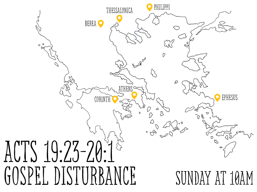 City Gospel Breaks - Gospel Disturbance - Acts 19:23-20:1 episode artwork