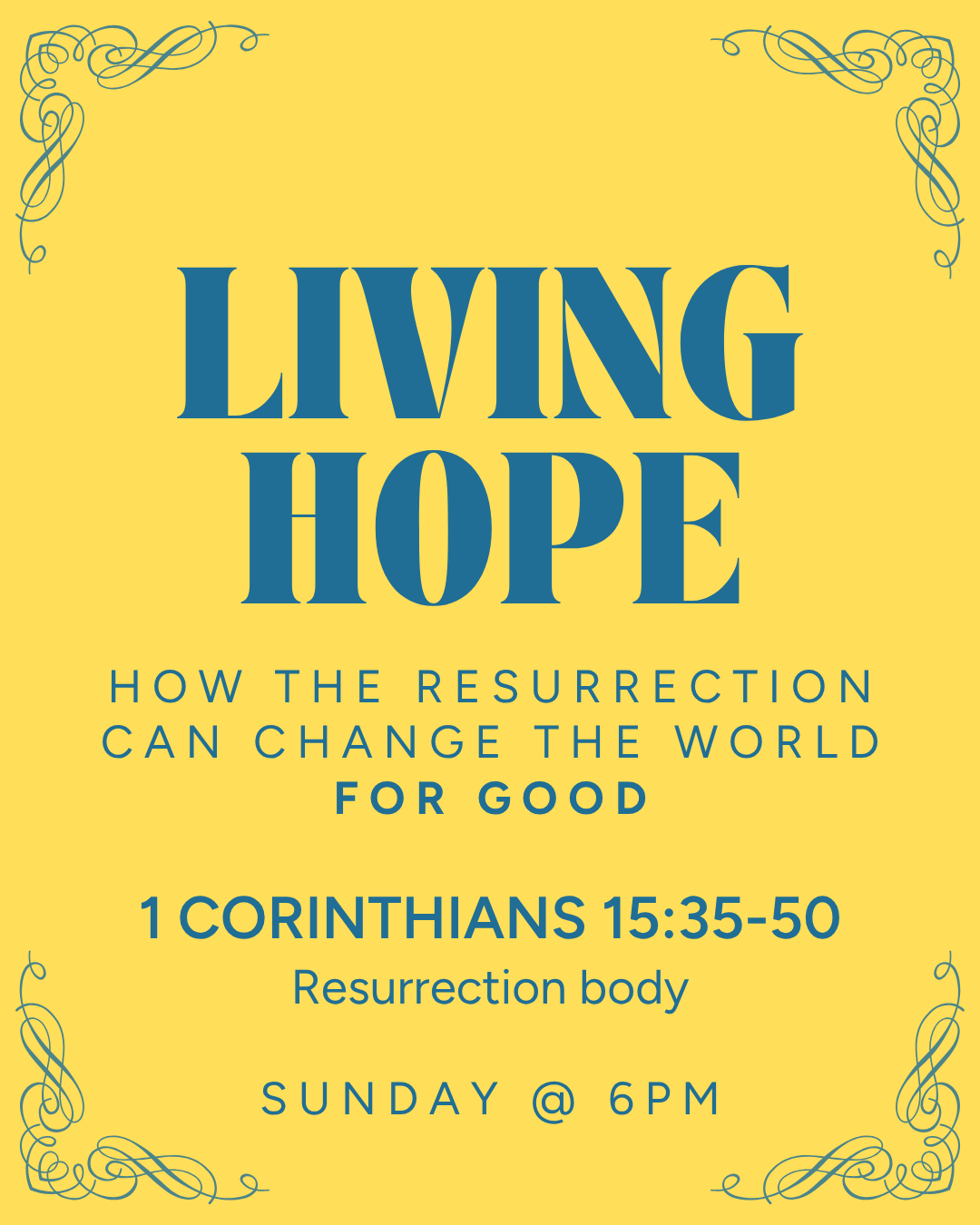 Living Hope - Resurrection Body - 1 Corinthians 15:35-50 episode artwork