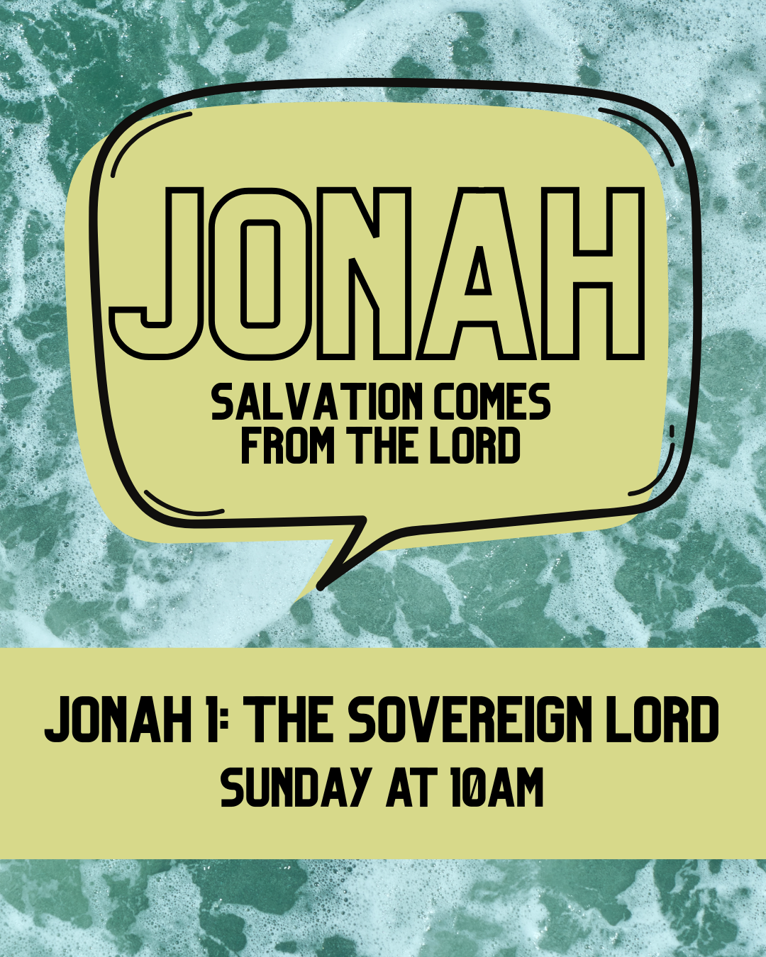 Salvation Comes from the Lord - The Sovereign God - Jonah 1 episode artwork