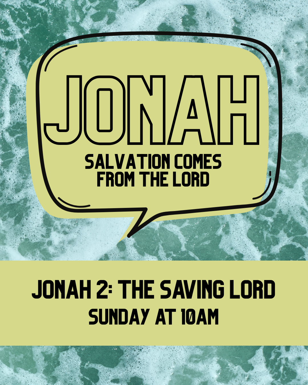Salvation Comes from the Lord - The Saving Lord - Jonah 1:17-3:2 episode artwork