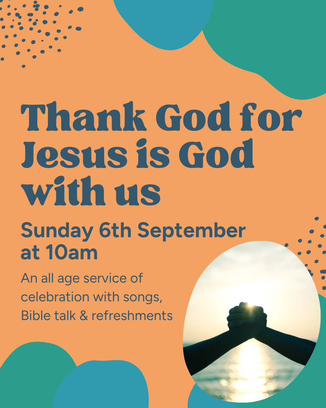 Thank God - that God meets us in Jesus - &nbsp;Mark 6:45-52