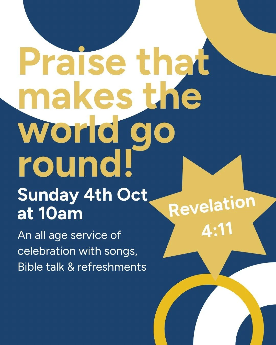 Thank God - for God - &nbsp;Revelation 4:6b-11