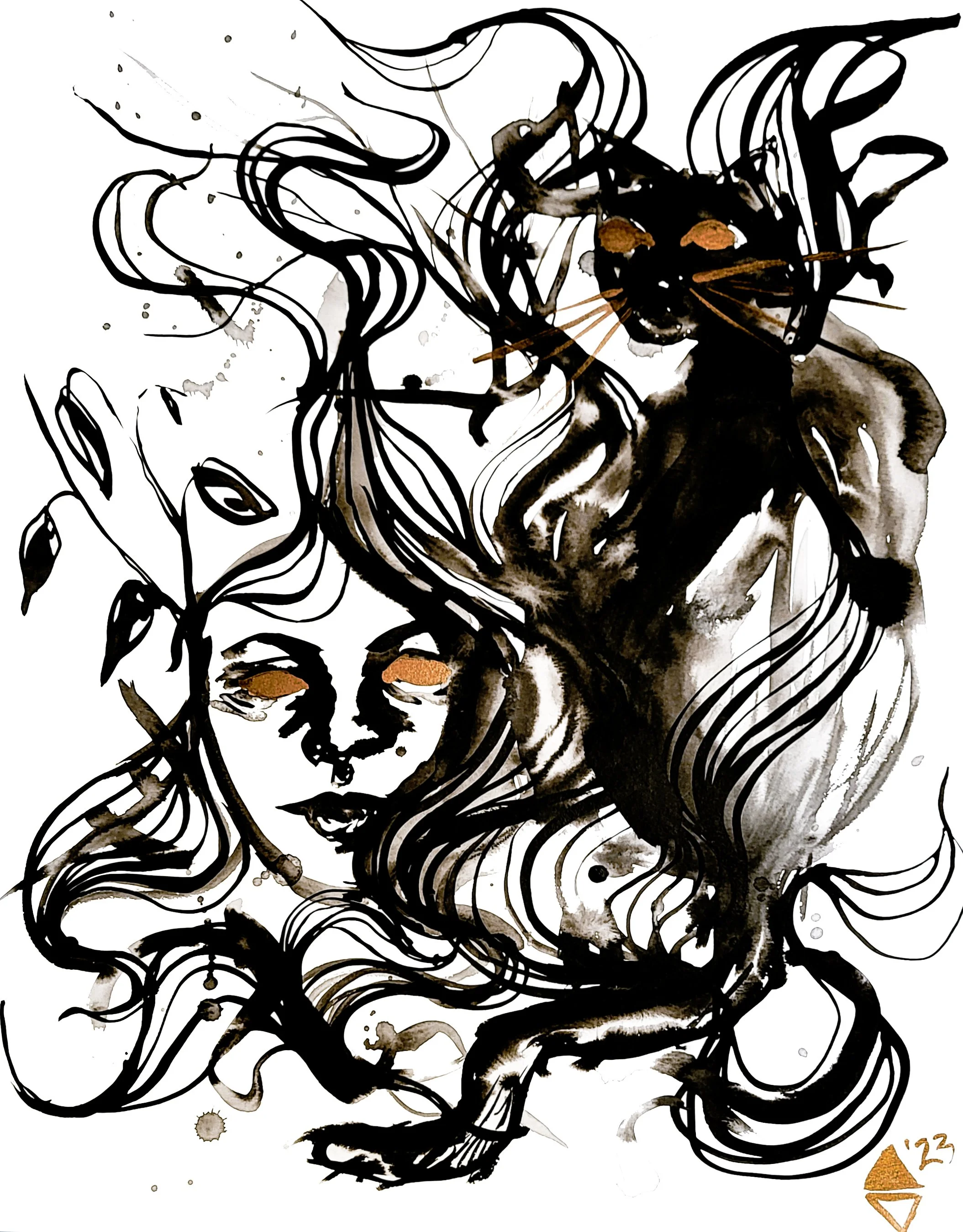 ink face and cat a,ber ink.jpg