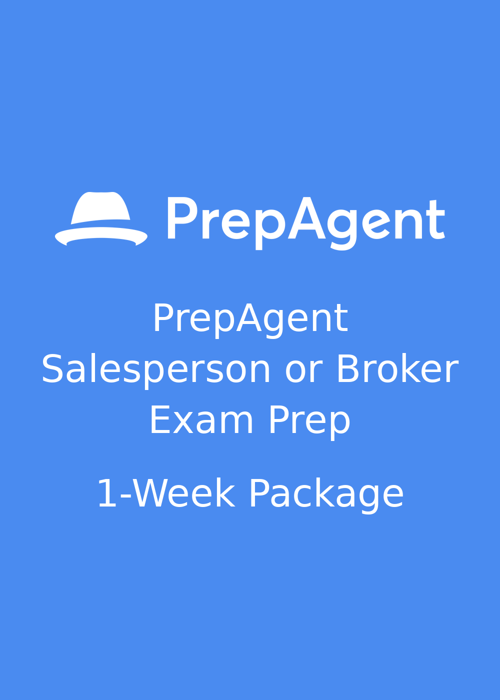 5 PrepAgent Salesperson or Broker Exam Prep 1-Week Packages