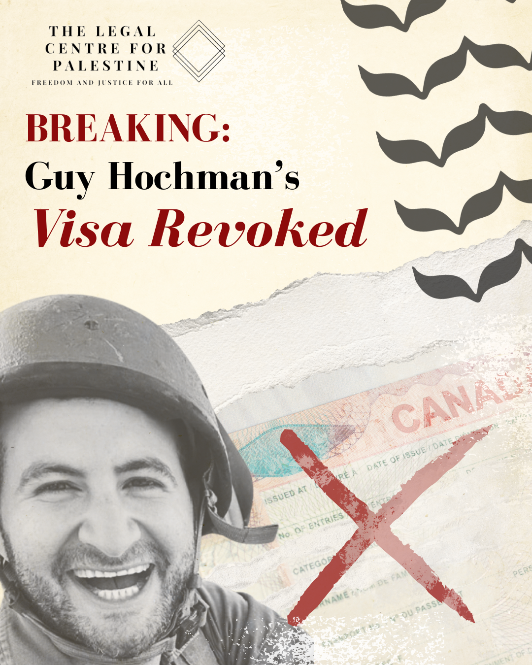 Canada Revokes Visa of Individual Associated with Israeli Forces’ Spokesperson’s Unit