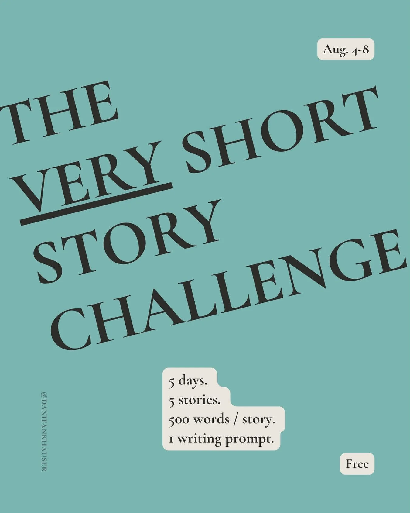 Don&rsquo;t let summer end without getting some writing done ☀️ 

If you&rsquo;ve got approximately 4,286 story ideas and no finished drafts &hellip;

If you&rsquo;re letting the fact you haven&rsquo;t been writing be an excuse for not writing &helli