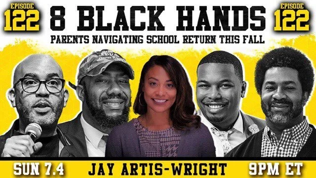 PR Executive Director Jay Artis-Wright on 8 Black Hands Podcast