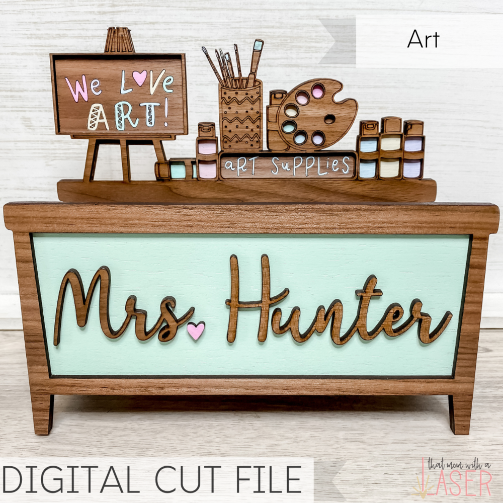 Art Supplies Clipart Art Supply Digital Stamps / Art Teacher
