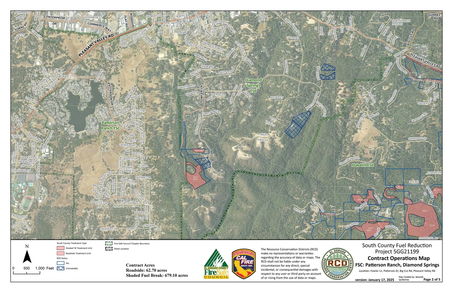 South El Dorado County Fuel Reduction Project — RCD