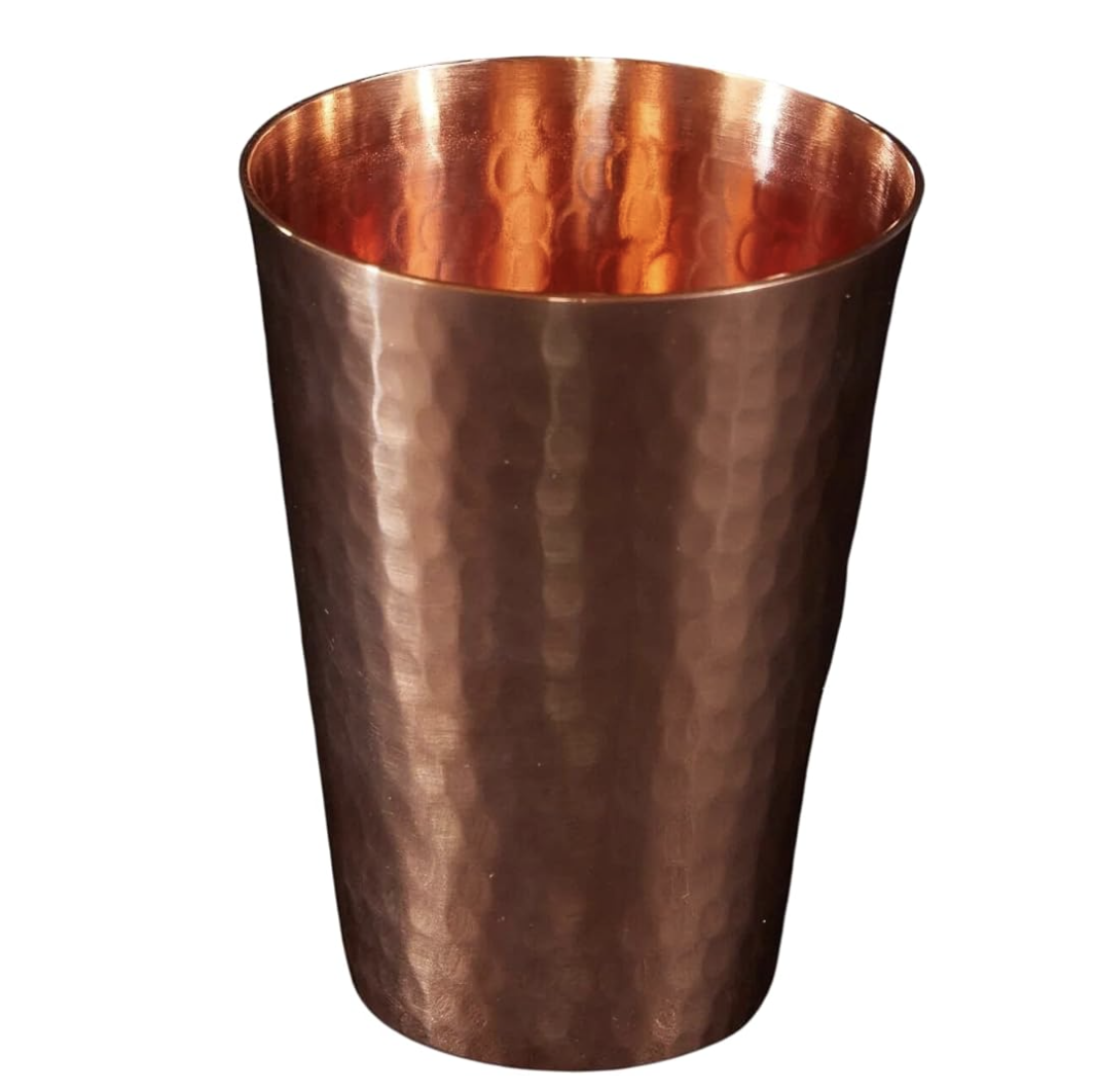 copper drinking glass 