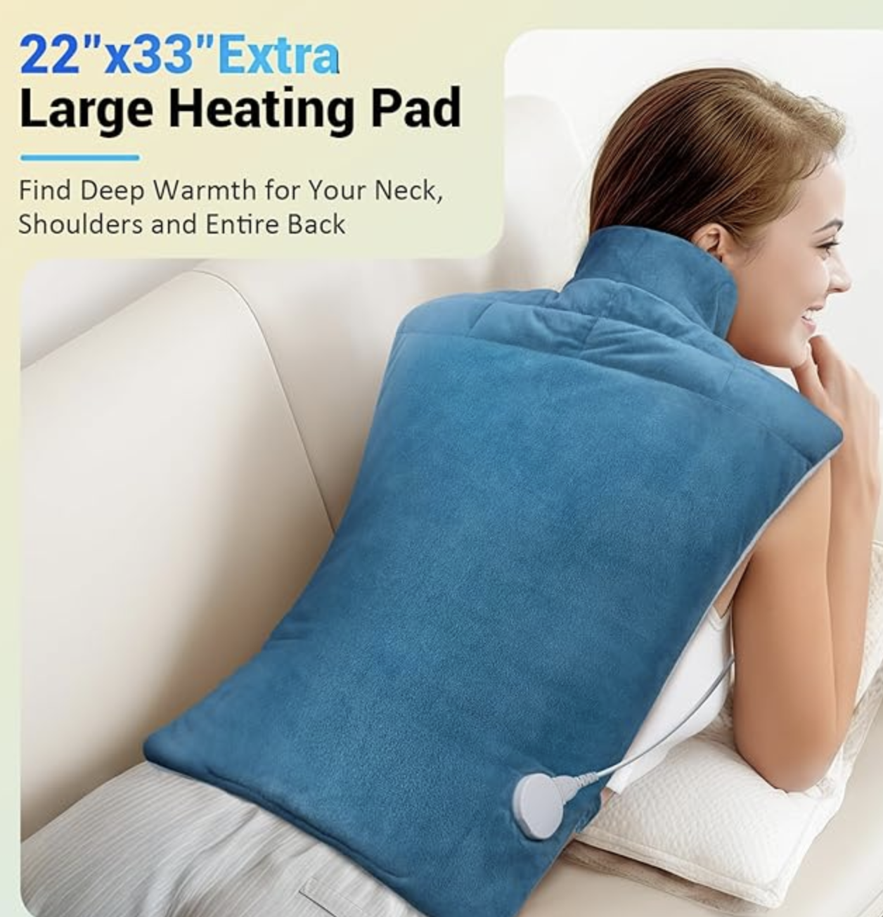 ✨SLEEP with HEATING PAD✨ Eases comfort and breaks up phlegm