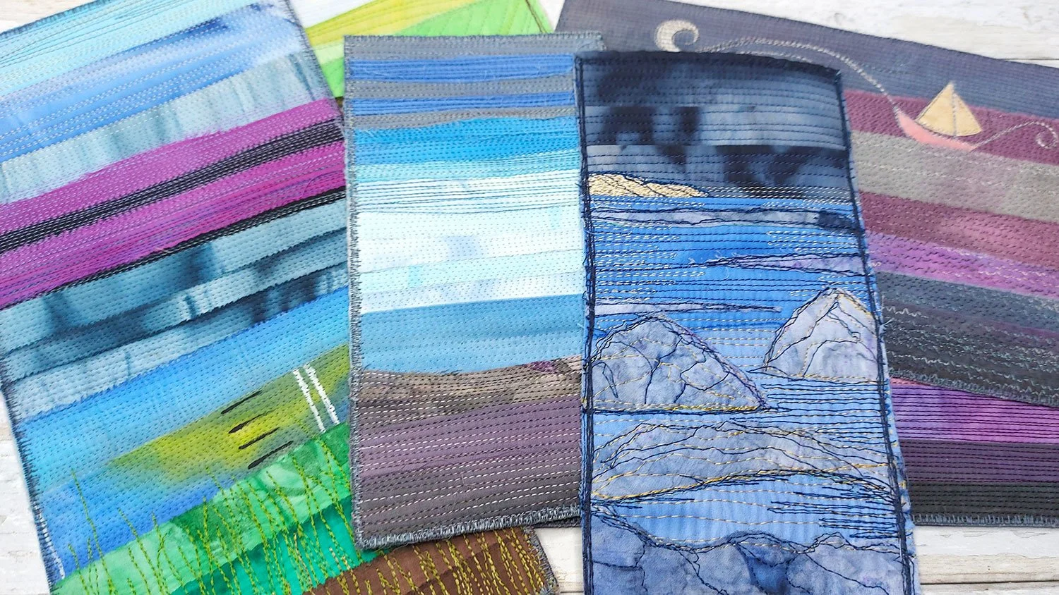 New Plans for fabric : paint : stitch