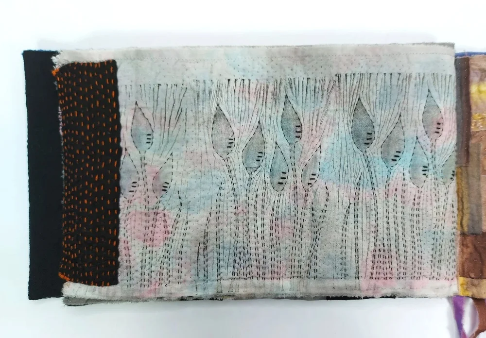 Hare's Tail grass stamp