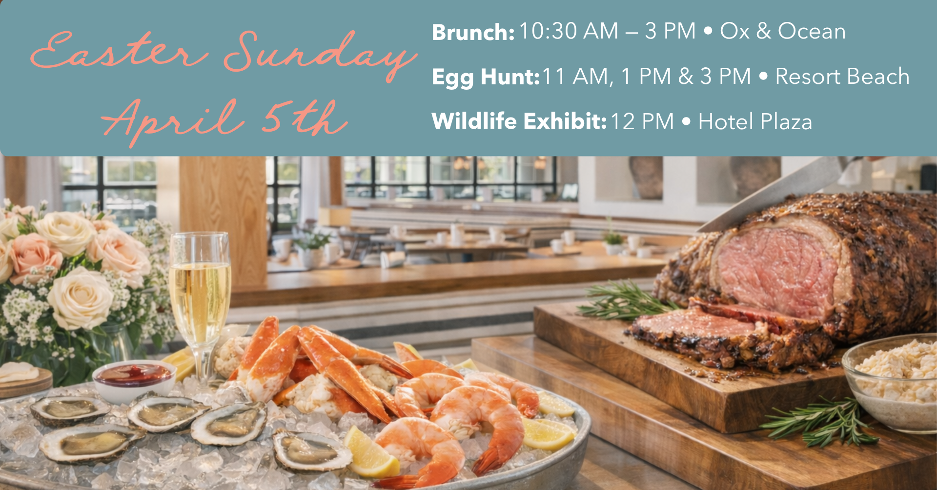 Easter Brunch & Egg Hunt in Oxnard Shores, CA — Zachari Dunes on ...
