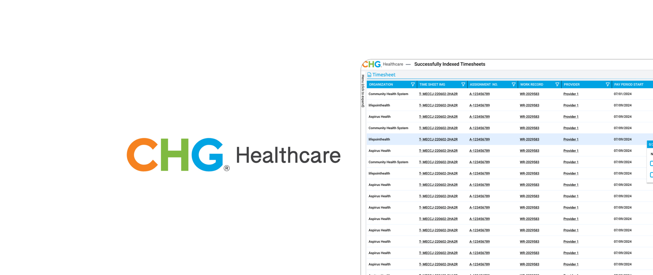 CHG Healthcare ( Enterprise web app) - improving a task management workflow