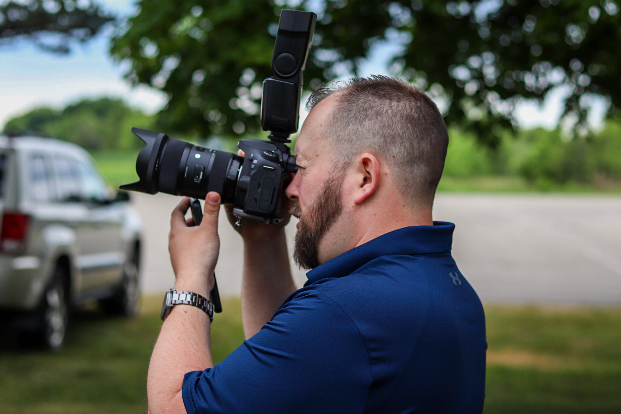 Photographer With Camera