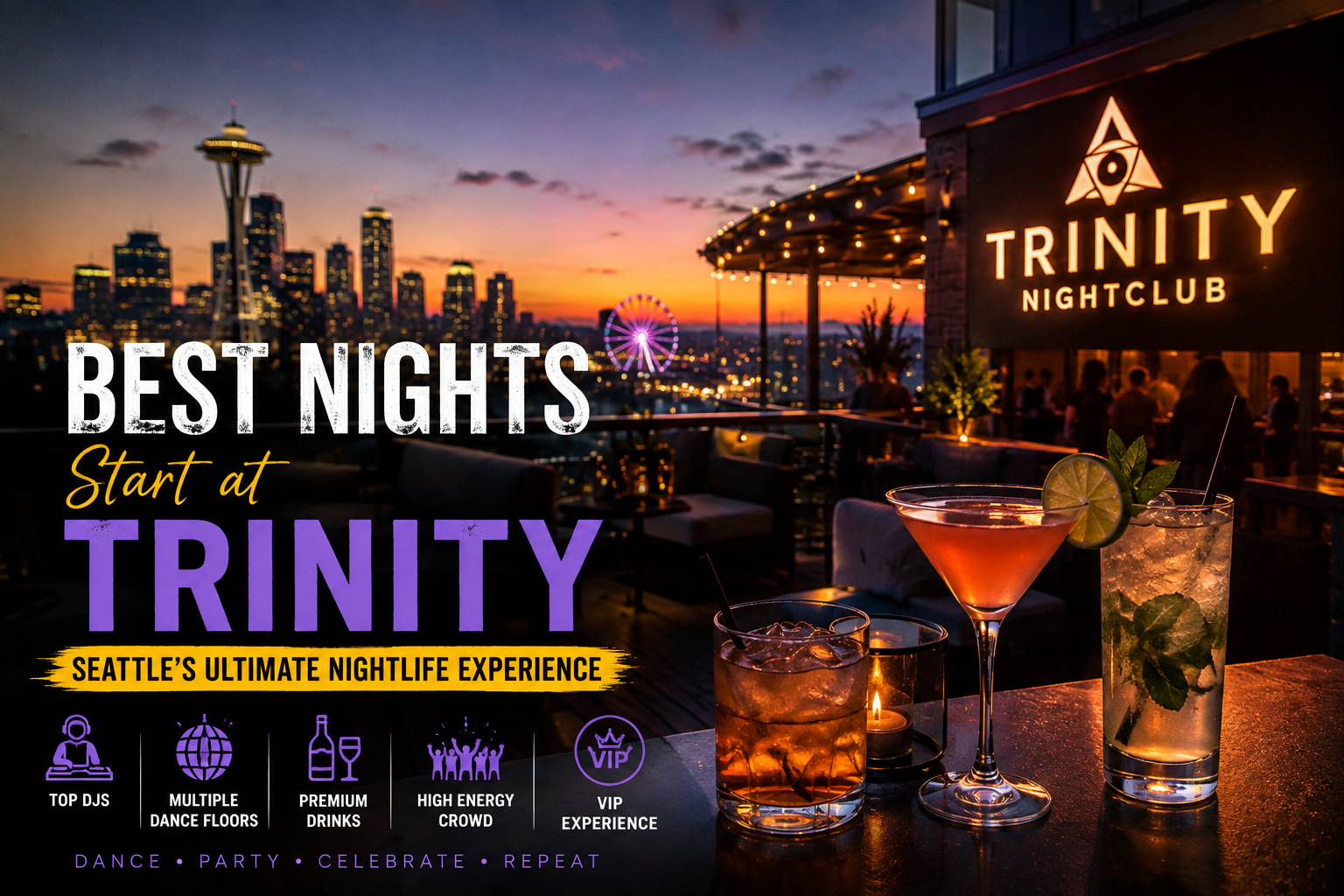 Summer in Seattle Comes Alive After Dark