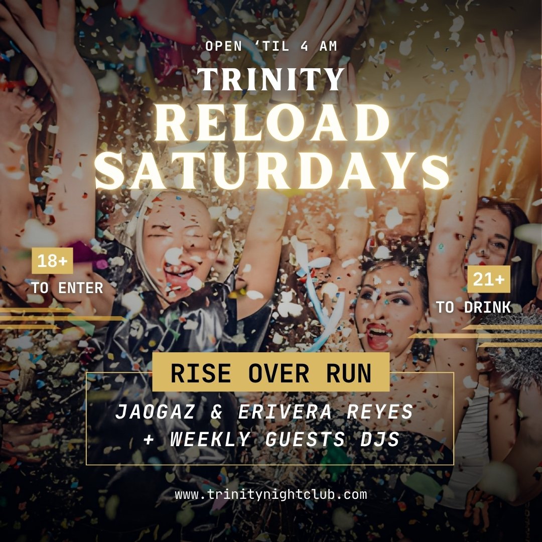 RELOAD SATURDAYS | DECEMBER 27TH | 18+/21+