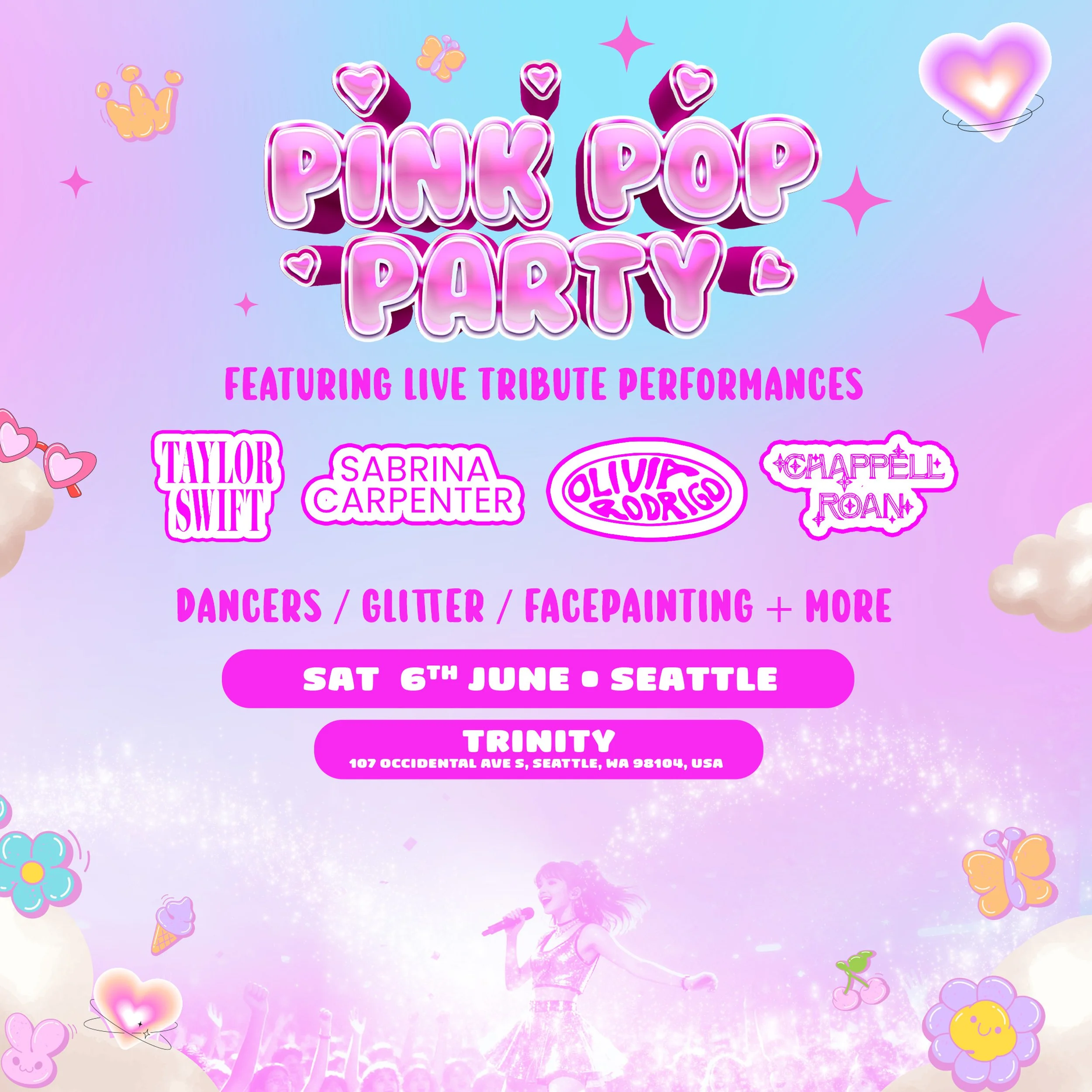 THE PINK POP PARTY | JUNE 6TH | ALL AGES
