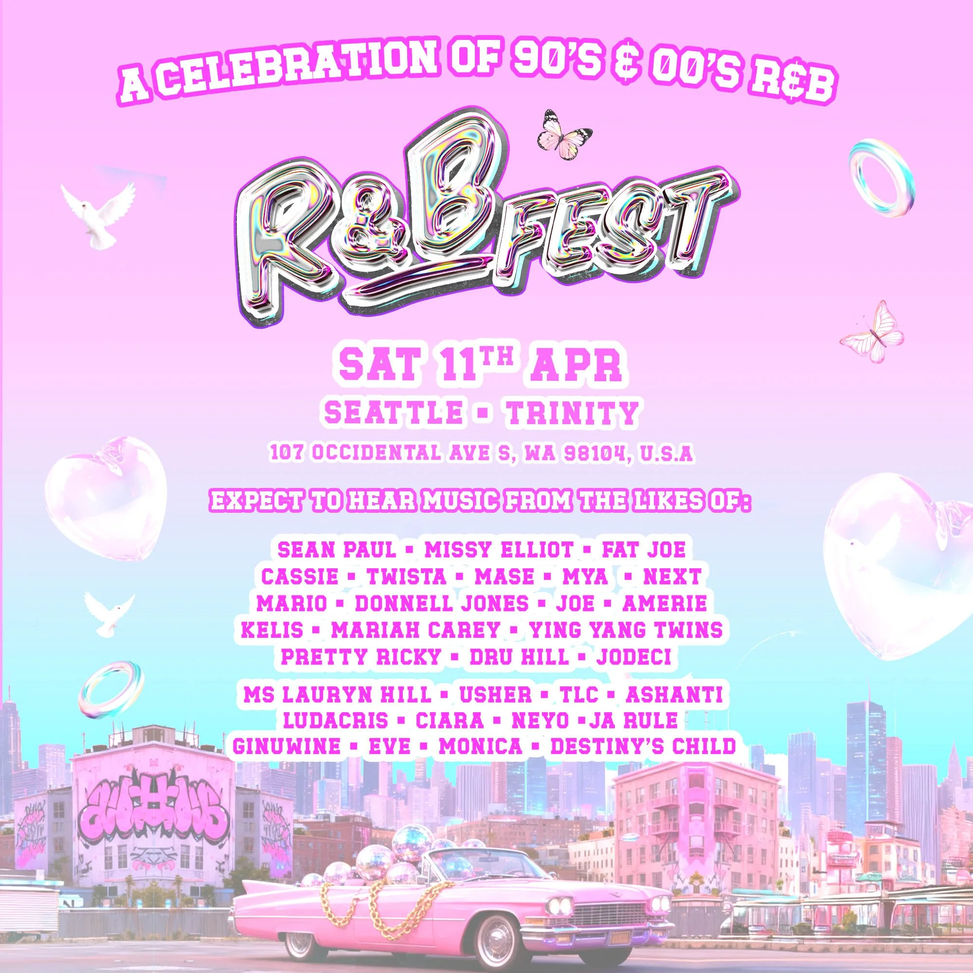 R&B FEST | APRIL 11TH | 21+