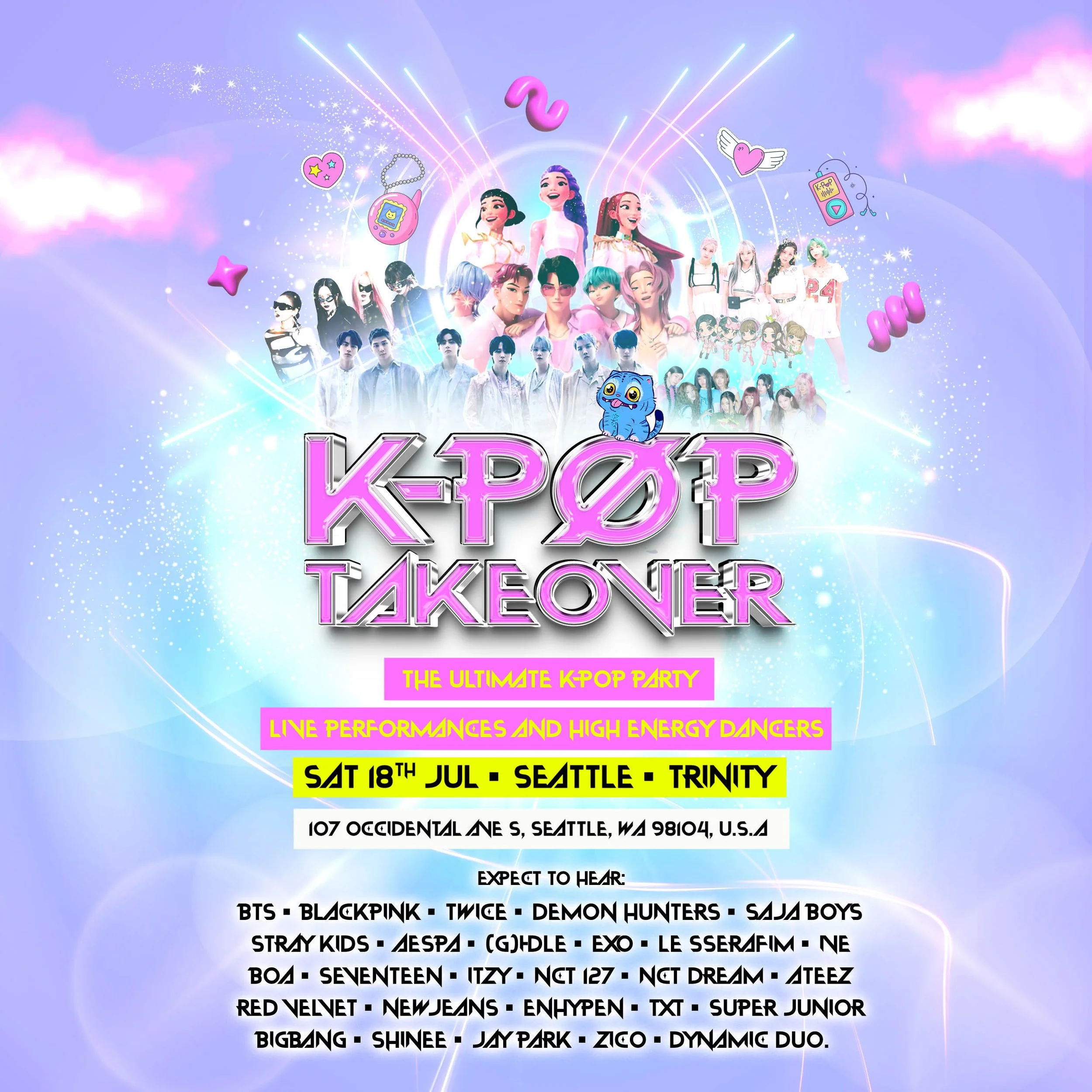 K- POP TAKEOVER | JULY 18TH | ALL AGES