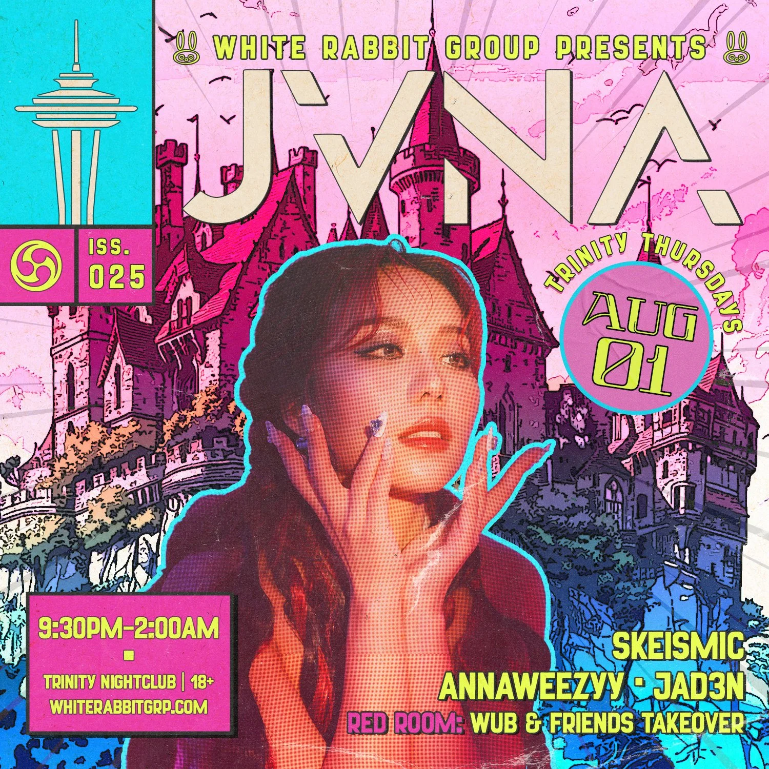 WRG PRESENTS JVNA | THURSDAY AUGUST 1ST