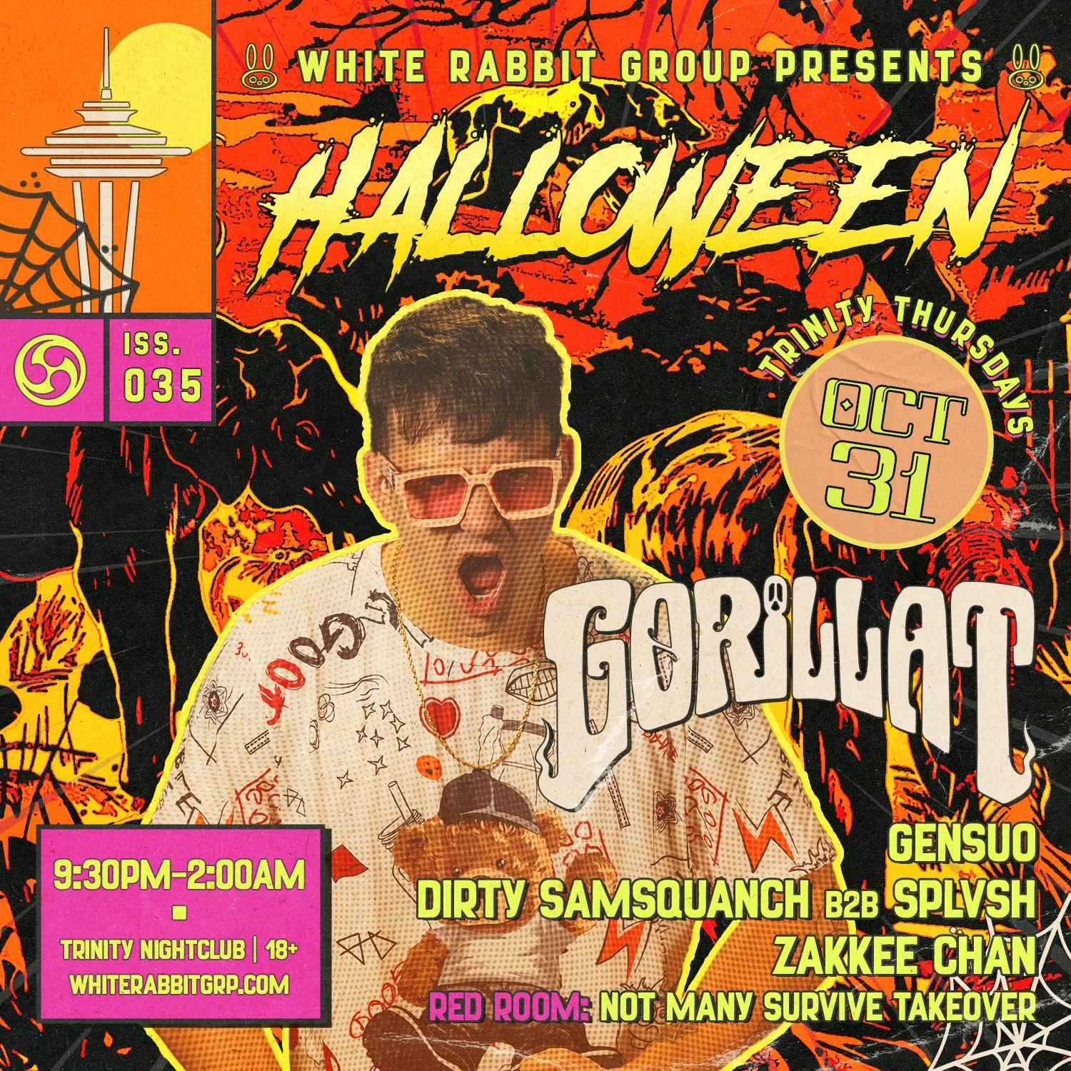 WRG PRESENTS GORILLAT | THURSDAY OCT 31ST
