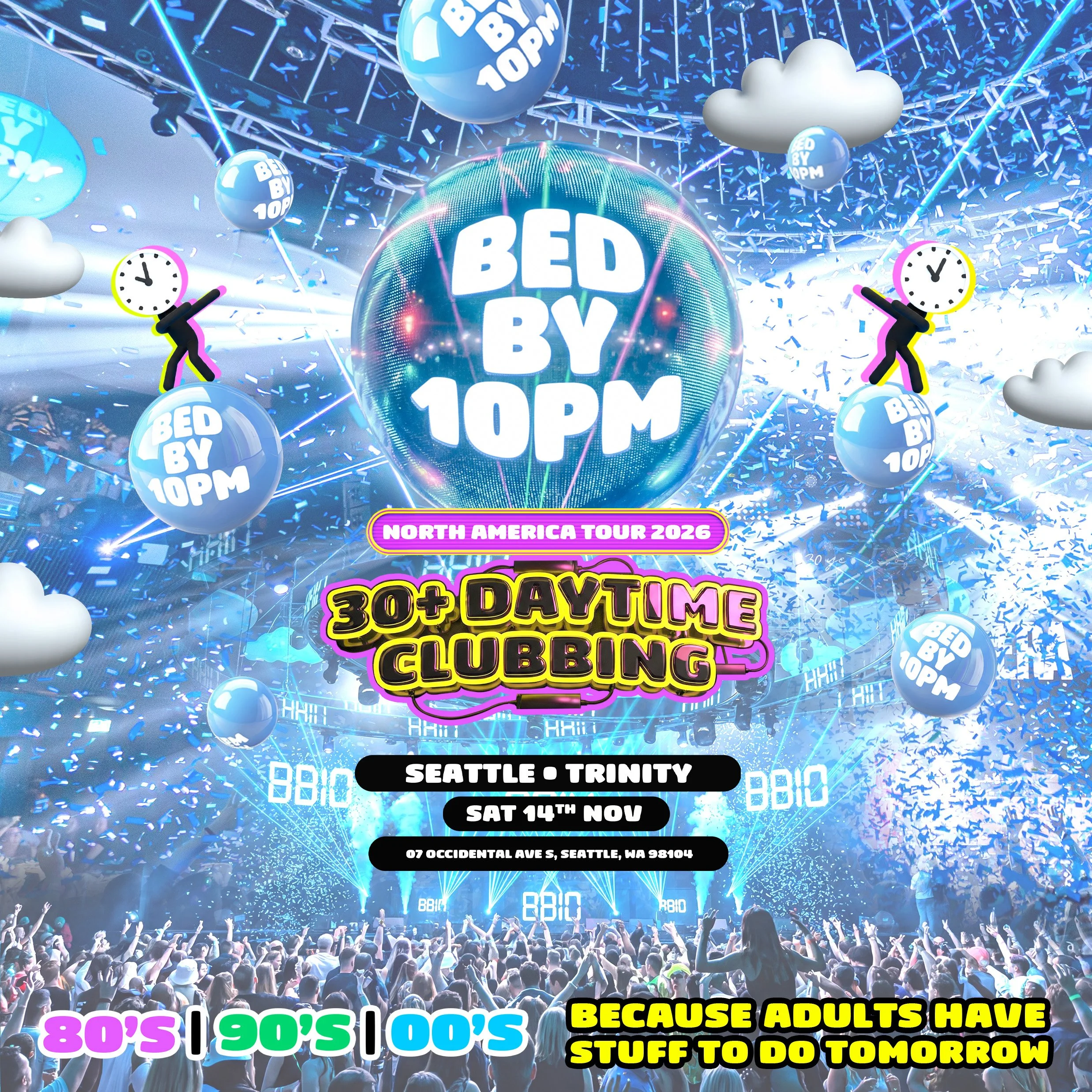 BED BY 10 PM | NOV 14 | 30+