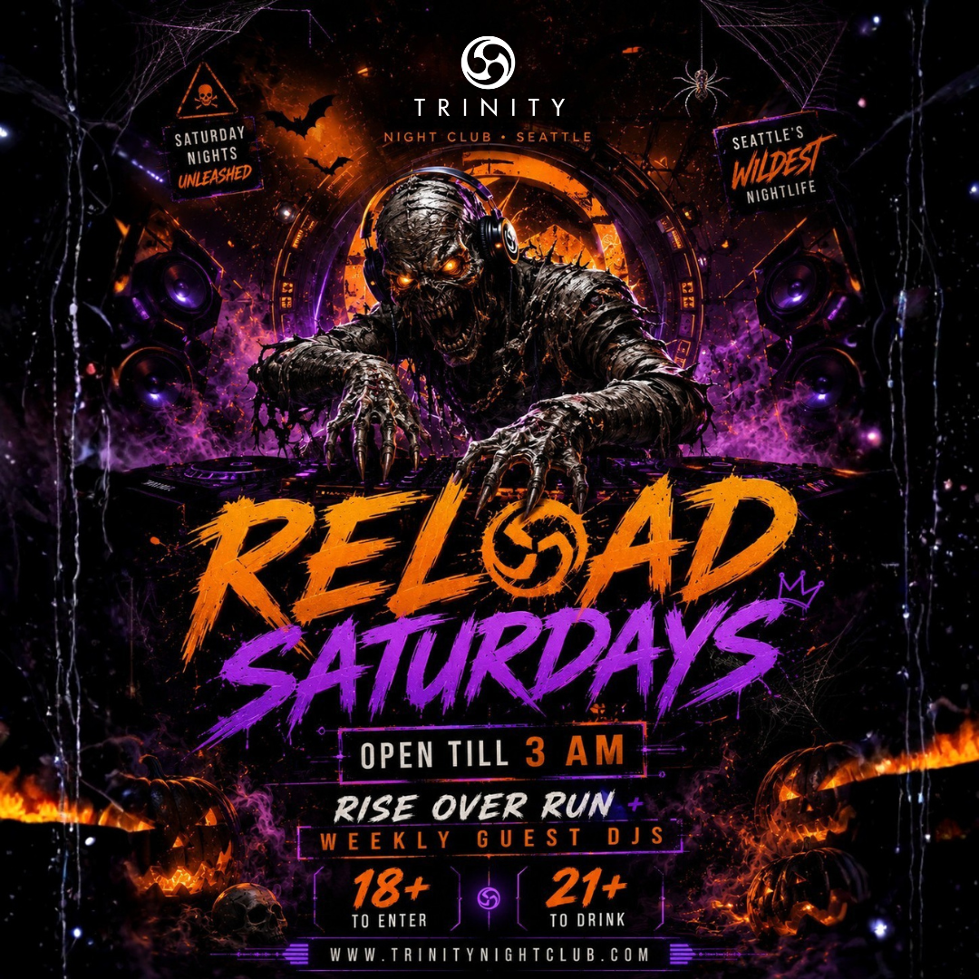 RELOAD SATURDAYS | OCT 3RD | 18+/21+