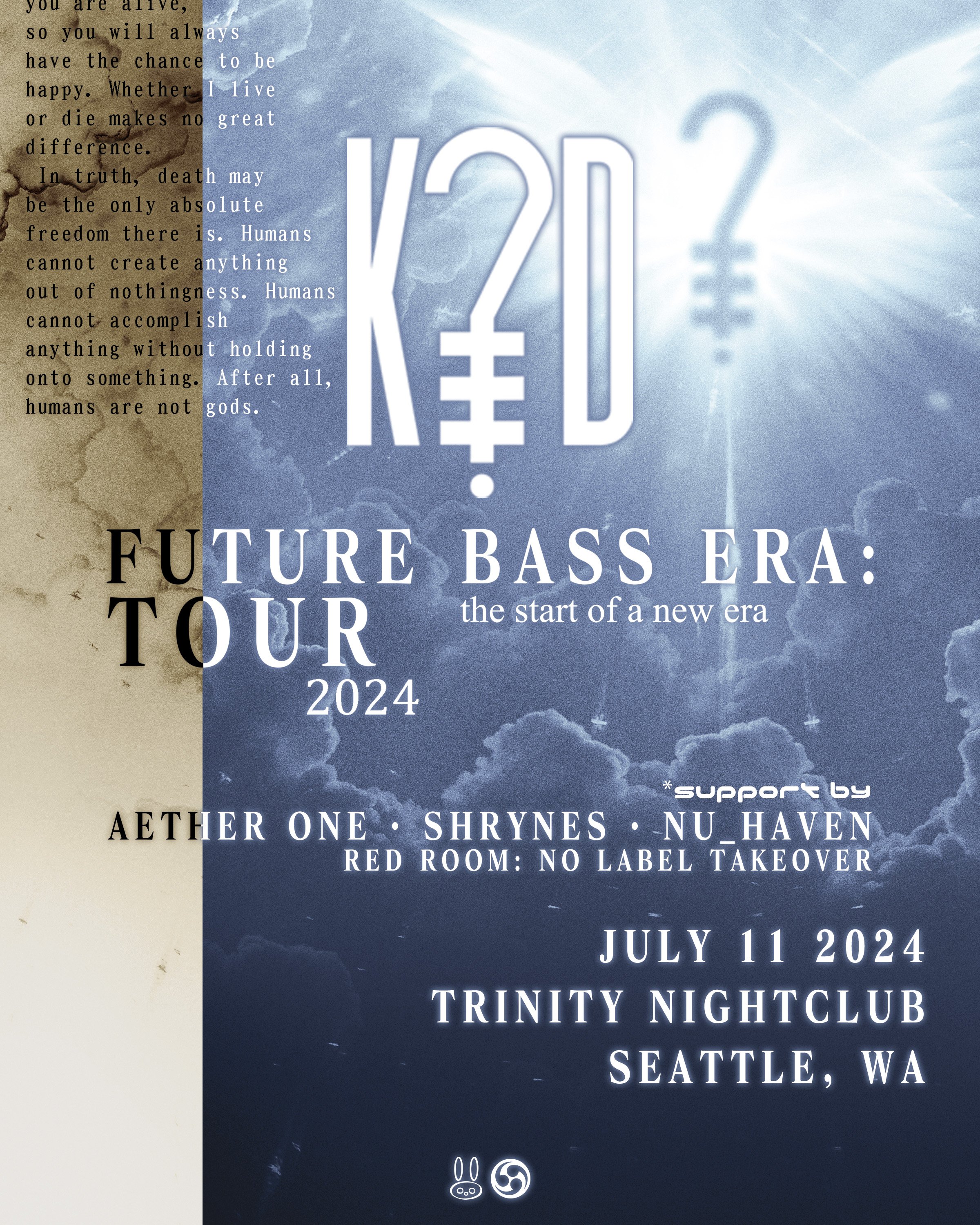 WRG PRESENTS K?D | THURSDAY JULY 11TH