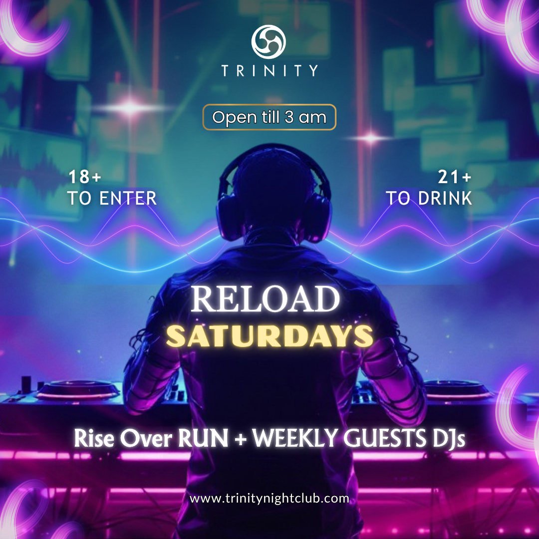 RELOAD SATURDAYS | JUNE 6TH | 18+/21+