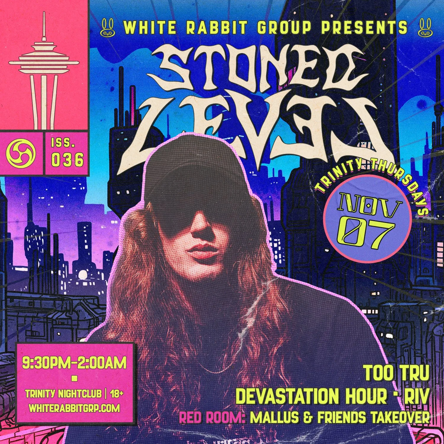 WRG PRESENTS STONED LEVEL | THURSDAY NOV 7TH