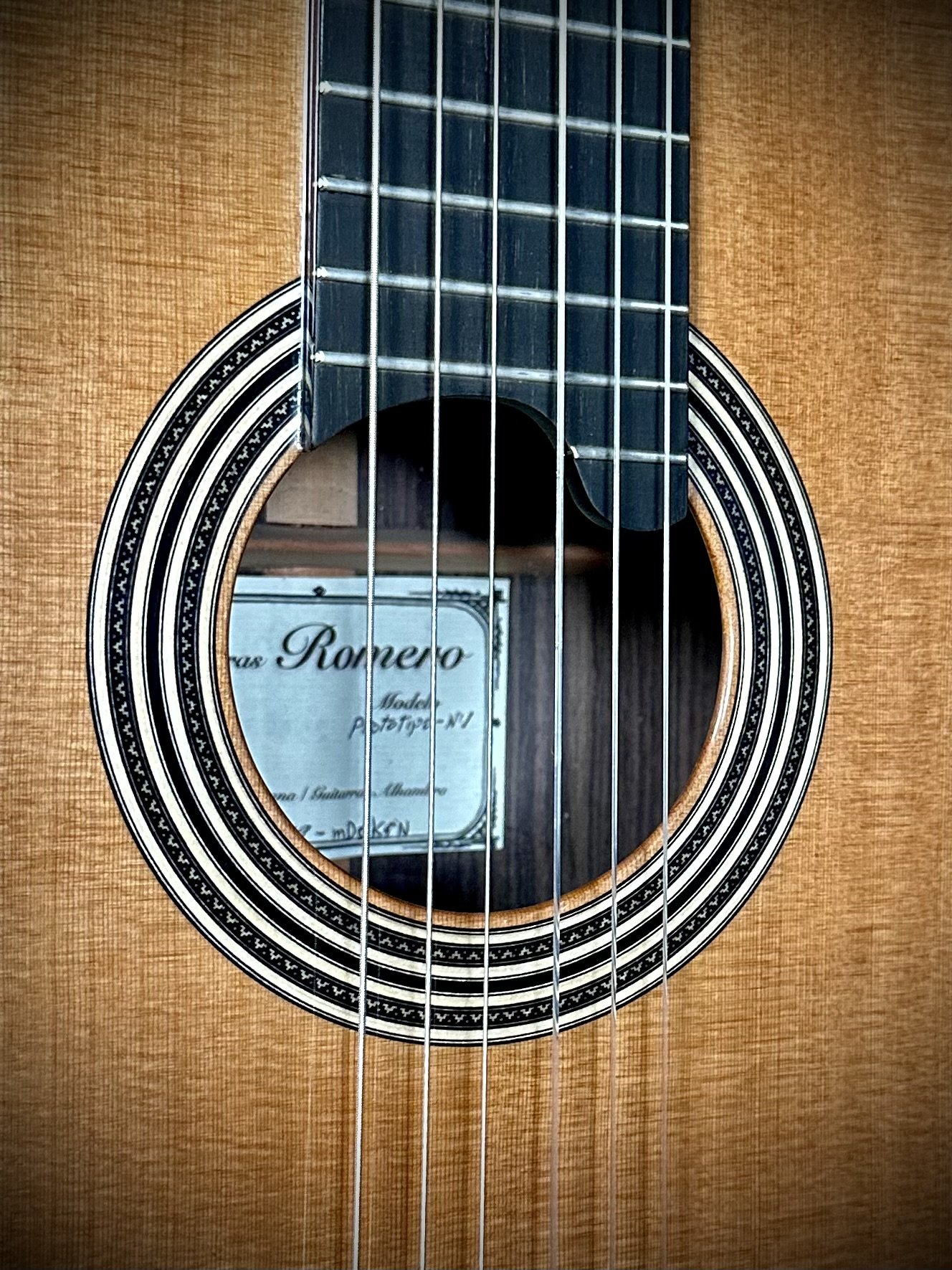 Demo Model Guitarras Romero 1a Especial Prototype rosette.jpeg