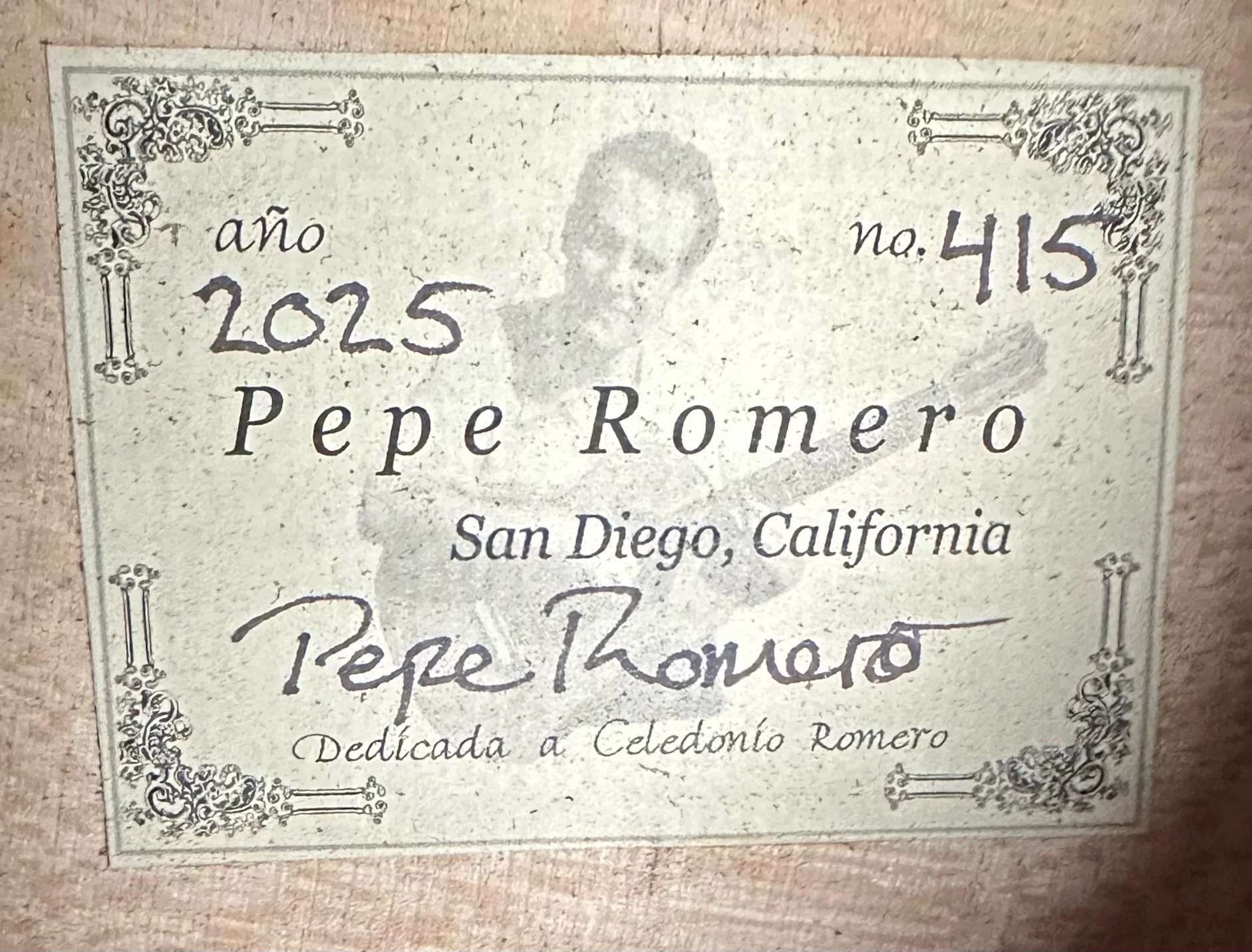 Pepe Romero 2025 no415 label.jpg