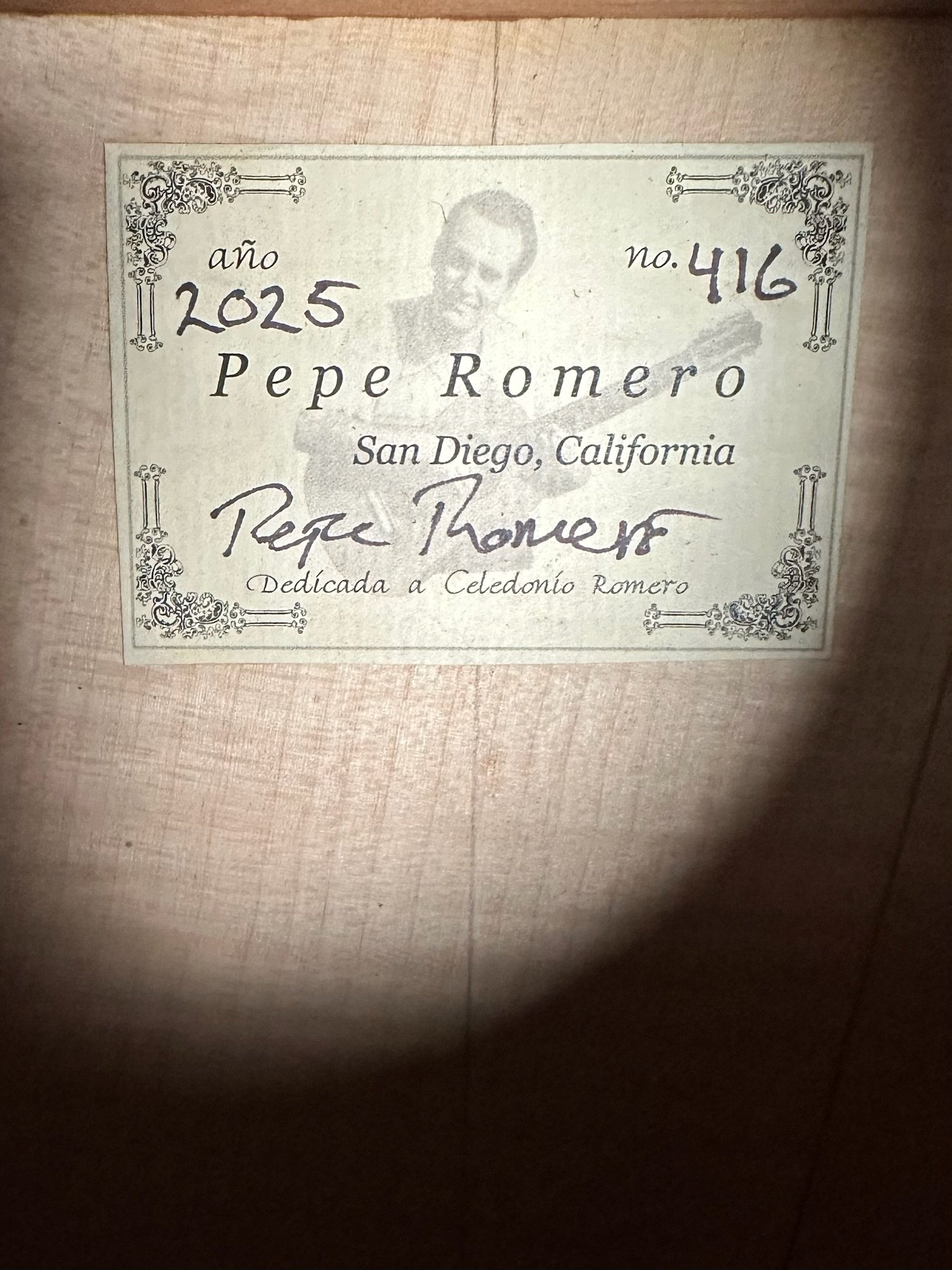 Pepe Romero 2025 no416 label.jpg