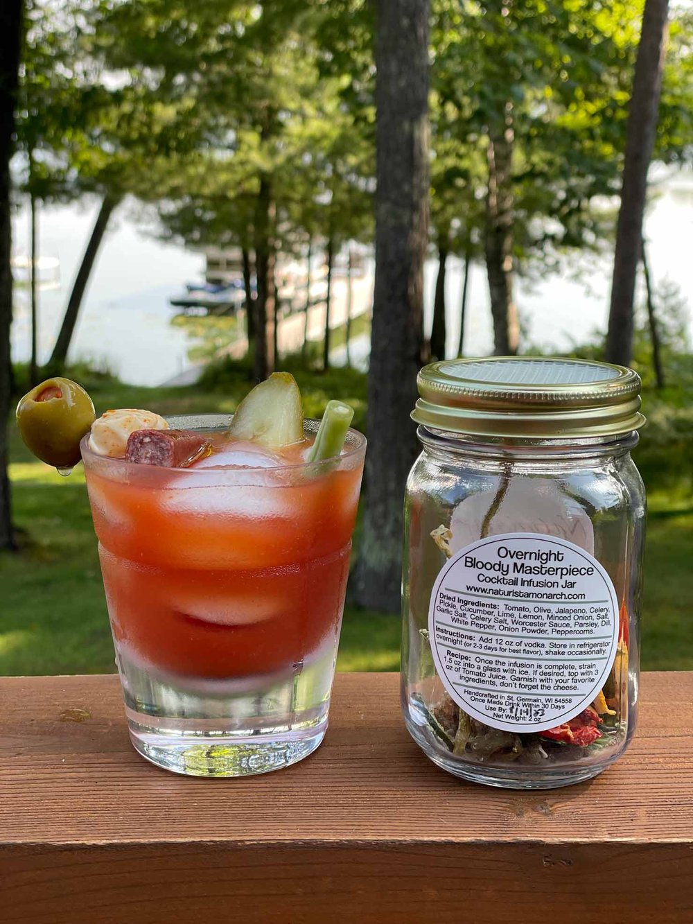 Wisconsin Welcome Cocktail Infusion Jars Kit Bloody Mary Old Fashioned —  Naturista Monarch