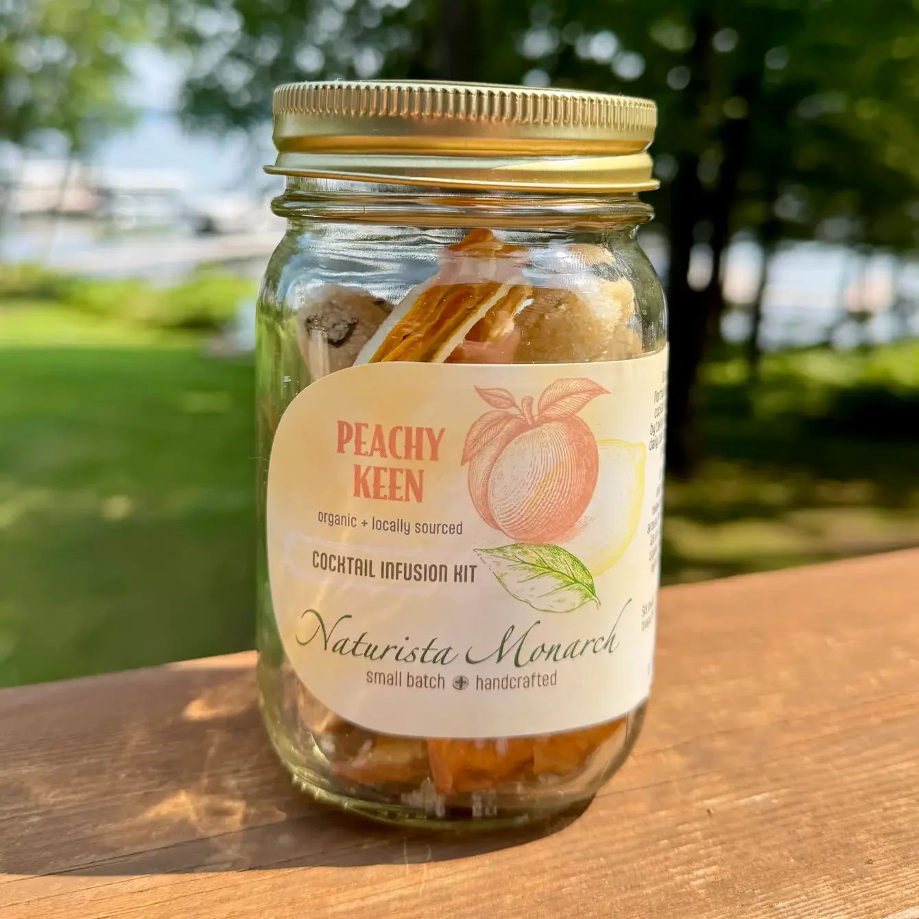 Peachy Keen Spritz - Handcrafted Cocktail Infusion Kit